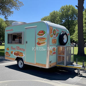 Carro de Hot Dogs, Equipo para Helados, Ventanilla de Venta, Camión Duradero para Comida Callejera, Remolque Móvil de Taller - Product Image 5