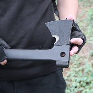 Hacha Táctica Dragón Fénix de Alta Calidad, Personalizable OEM DIY, Acero al Carbono de Grado Exterior, Supervivencia, Bolsillo, Madera/Nylon Plástico - Product Image 3