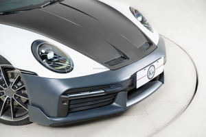 KM pour <span class=keywords><strong>Porsche</strong></span> <span class=keywords><strong>911</strong></span> 2019-2023 992.1 Carrera Upgrade Bodykit Turbo SD Style Nouveau Pare-chocs Avant Haut Lèvre Facelift Plastique - Product Image 6