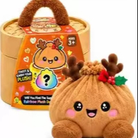 Peluche anti-stress en forme de dumpling, adorable et douce, jouet sensoriel à remontée lente pour adultes, décoration d'intérieur