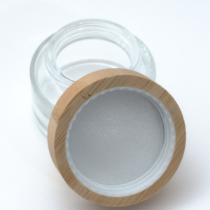 Cannacoast-Frasco concentrado reciclable resistente a los niños 1oz 2oz 3oz Frascos cilíndricos de vidrio transparente para embalaje de hierbas de flores secas - Product Image 2