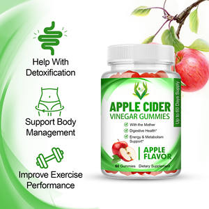 Gomitas de Vinagre de Sidra de Manzana con Sabor a Manzana Madre y Granada, para la Salud Digestiva, Aumento de Energía y Apoyo al Metabolismo - Product Image 5