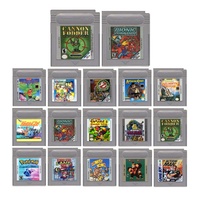 Nouvelle cartouche de jeu Cannon Fodder Cave Noire ENG pour Game Boy Color, étui de protection transparent, filaire, matériau ABS de haute qualité