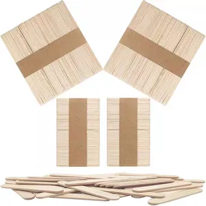 BOREL Natural eco friendly wooden popsicle stick for ice cream making machine