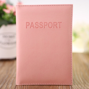Fundas de Pasaporte de Cuero PU Inglés de Alta Calidad, Funda para Documentos, Porta Pasaportes de Viaje, Porta Tarjetas de Identificación, Accesorio de Viaje - Product Image 6