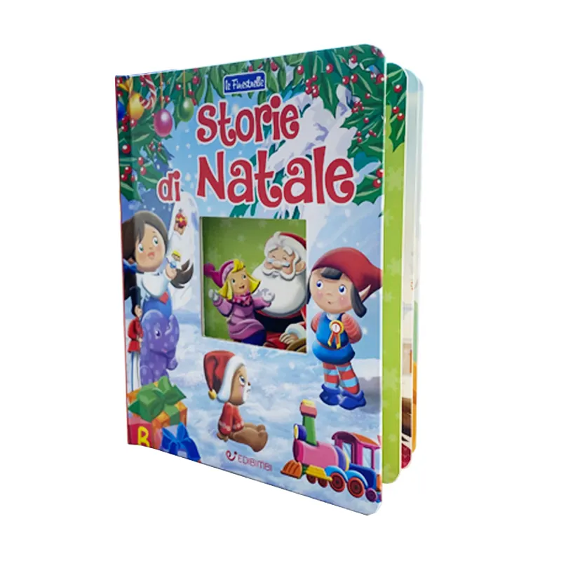 Chinese Factory Printing Santa Claus Stories Kids Book Hardcover Board Book For Children