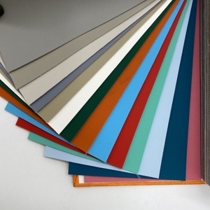 Tissu en cuir PVC anti-rides, anti-moisissure, résistant aux rayures, avec support en <span class=keywords><strong>mousse</strong></span>, cuir <span class=keywords><strong>synthétique</strong></span> pour meubles, artisanat, sacs, canapés - Product Image 3