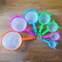 Passoires en plastique de bonne qualité, colorées, pour évier de cuisine, ensemble de passoires en nylon