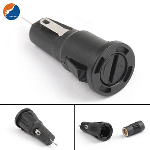 Portafusibles de <span class=keywords><strong>Bayoneta</strong></span> Electrónico de Vidrio Cerámico 5*20 6*30 10*38 Aprobado Internacionalmente, Caja de Fusibles con Recorte, Portafusibles de Montaje en Panel - Product Image 6