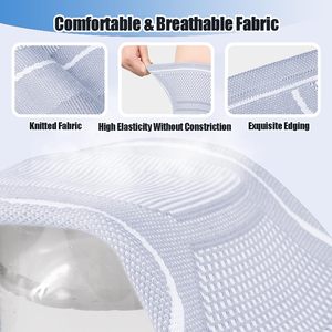 Compression <strong>Knee</strong> Sleeve Bamboo Charcoal Elastic <strong>Knee</strong> Braces Pads <strong>Warmers</strong> Protective <strong>Knee</strong> Support for Arthritis and Runners - Product Image 4
