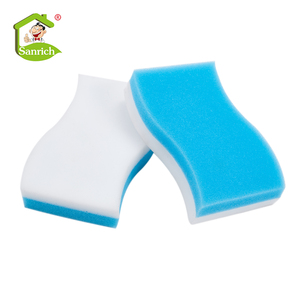 Éponges de cuisine colorées, gommes nettoyantes en mélamine, éponge <span class=keywords><strong>miracle</strong></span> colorée, mousse magique bleue - Product Image 3