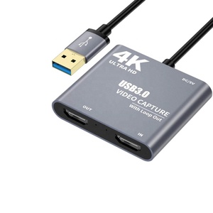 Thẻ Chụp Video 4K HDMI Sang USB 3.0 Với Vòng Lặp HDMI Phát Trực Tiếp Thiết Bị Ghi Trò Chơi Tương Thích Windows Linux OBS OS X - Product Image 1