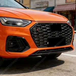 สำหรับ Q5 SQ5 Q5L ปี 2021 2022 2023 2024 2025 ชุดตกแต่งกรอบไฟตัดหมอกหน้ารถยนต์ ฝาครอบป้องกันไฟตัดหมอก ชุดตกแต่งกระจังหน้าไฟตัดหมอก - Product Image 5