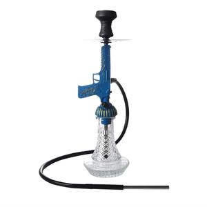 Set Hookah Arab Bentuk Pistol Ukiran Naga 3 Warna Dengan Satu Selang Dan Aksesoris Shisha Lengkap - Product Image 3