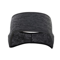Bandeau de sport unisexe en polyester pour le cyclisme, avec protection auriculaire en polaire doublée et maintien au chaud, idéal pour l'export.