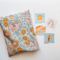 Enveloppe d'affranchissement avec impression personnalisée sac logo poly mailers express vêtements en plastique emballage d'expédition livraison courrier sacs de courrier