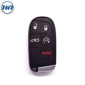 Chính hãng 4 + 1 nút 433Mhz 4A transponder Keyless thông minh từ xa chìa khóa xe Fob với Uncut chìa khóa thông minh lưỡi - Product Image 1