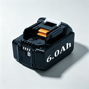Hot Selling 6.0Ah 18V BL1860B Li-ion vervangende accu voor elektrische gereedschappen, geschikt voor LXT BL1840 BL1850 accu met LED-standaardweergave - Product Image 1