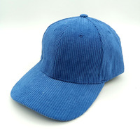 Gorra de Béisbol Clásica Ajustable de Pana Lisa - Gorra Deportiva Casual de Color Sólido