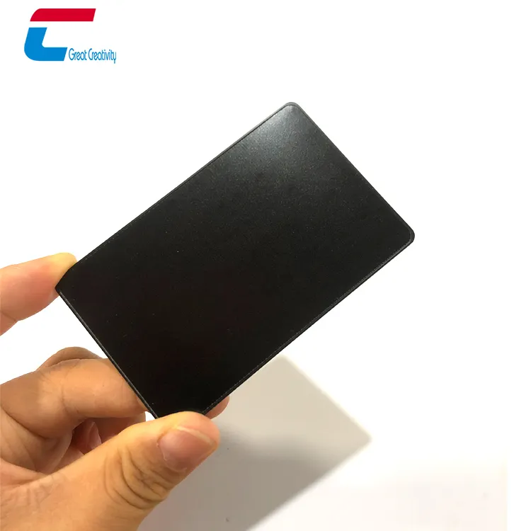 Wholesale Metal Hybrid NFC Card NTAG 216 RFID And NFC Metal Business Cards
