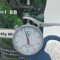 Billes de plastique ABS EX-0.40G réalistes de 6 mm, munitions non-biologiques pour jeux électroniques