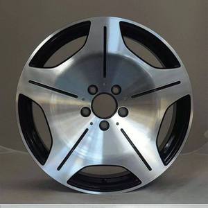 Ruedas para Automóvil de Pasajeros <span class=keywords><strong>Mercedes</strong></span> AMG W223 V223 Clase S de 17, 18, 19 y 20 Pulgadas, 5X112, Escalonadas, 01022 Moon Flow Molding DX326 - Product Image 2