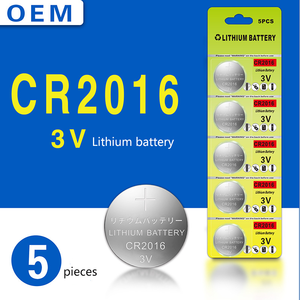 Batteria a Bottone al Litio DUKECELL CE <span class=keywords><strong>CR2016</strong></span> <span class=keywords><strong>3V</strong></span> per Orologi, Chiavi Auto, Telecomandi, Torce - Product Image 1
