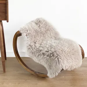 Factory sale super soft Australia genuine sheepskin fur rugs popular sheepskin carpet merino for living room