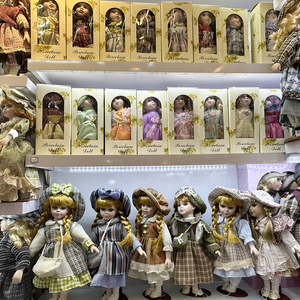 Bella <span class=keywords><strong>bambola</strong></span> carina ragazza <span class=keywords><strong>principessa</strong></span> 18 pollici con abito rosa a buon mercato fatto a mano 12 16 pollici bambole artigianali porcellane facce <span class=keywords><strong>bambola</strong></span> - Product Image 4