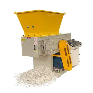 High performance good price waste paper core pipe shredder machine for waste recycling industrial