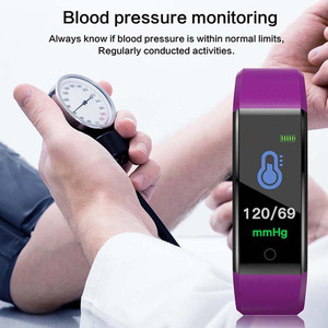 <span class=keywords><strong>115</strong></span> <span class=keywords><strong>Plus</strong></span> reloj inteligente pulsera para hombres y mujeres pulsera inteligente Fitness Tracker presión reloj deportivo Monitor de ritmo cardíaco banda - Product Image 5
