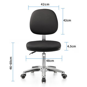 Silla de Laboratorio Giratoria Antiestática Moderna y Libre de Polvo, Resistente al Polvo, Modelo J66, para Escuelas, Lugares de Trabajo y Hospitales - Product Image 2