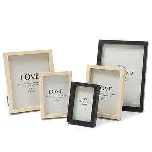 High Quality Antique Customized Rustic Wall Hanging Wooden Picture Frame For Home Decoration