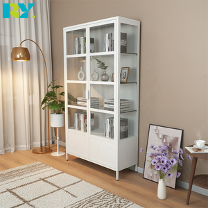 Mobili da Cucina Moderni in Acciaio, Arredamento per la Casa, Armadietti in Metallo per Soggiorno, Camera da Letto o Studio - Product Image 2