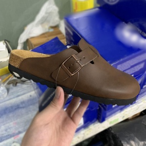 Zapatos de Diseñador de Alta Calidad, Gamuza Genuina, Personalizados, Unisex, Tipo Mule, Birkenstocks, Zuecos Ligeros para Todas las Temporadas, Pantuflas de Cuero de Lujo - Product Image 4