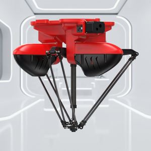 Robot Delta de 4 Ejes BORUNTE con Carga Útil de 3 kg, Motor con Caja de Cambios PLC y Motor para Empaque y Clasificación de Alta Velocidad - Product Image 1