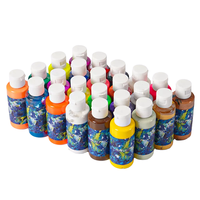 Peinture acrylique colorée de haute qualité, kit de peinture aquarelle pour enfants, peinture et dessin, vente en gros