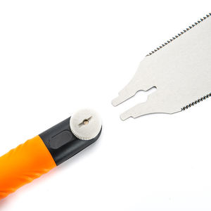 Petit outil de coupe japonais en bois dur flexible pour le travail du bois, <span class=keywords><strong>scie</strong></span> à main à double face - Product Image 3