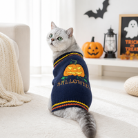 Pull-over classique en polyester imprimé pour chien et chat, costume d'Halloween, vente en gros