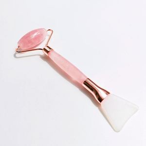<span class=keywords><strong>Rouleau</strong></span> <span class=keywords><strong>de</strong></span> Massage pour le visage en <span class=keywords><strong>Jade</strong></span>, rose, quartz, brosse, <span class=keywords><strong>pas</strong></span> <span class=keywords><strong>cher</strong></span> prix - Product Image 5