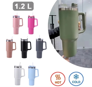 Termo de Acero Inoxidable 304 de Gran Capacidad de 1.2L con Logotipo OEM, Taza para Agua Fría y Caliente, Té y Café - Product Image 3