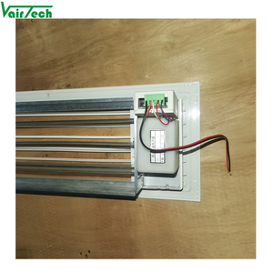 air Conditioning Aluminum Linear air Grille Diffuser with <strong>Electric</strong> Opposed Blade Damper - Product Image 6