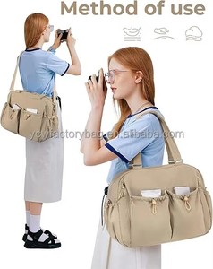 Sac de voyage pour femme avec compartiment pour ordinateur portable, sac de <span class=keywords><strong>week</strong></span>-<span class=keywords><strong>end</strong></span>, sac de sport avec sangles pour tapis de yoga, sac de voyage léger - Product Image 6