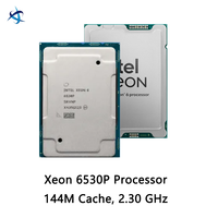 Produit neuf 6530P 32 cœurs 64 threads 2,3 GHz 144 Mo de cache 225 W LGA4710 DDR5 Processeur serveur double socket