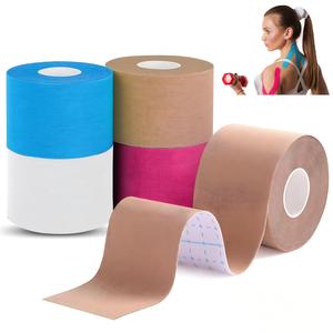 Bande <span class=keywords><strong>de</strong></span> kinésiologie imperméable 5cmx5m, respirante, pour le soutien des muscles et des articulations sportives, sans latex - Product Image 1