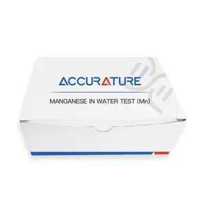 2024 Neue Genauigkeits-Mangan-Testkits beim Trinkwasser-Test zuhause Wasser-Schwermetall-Schnelltest-Kit