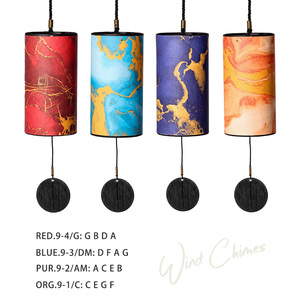 Campanas de viento curativas de energía Hluru, papel especial, 9 notas, cuerda de viento, recuerdo, meditación, decoración del hogar, regalo de instrumento Musical - Product Image 4