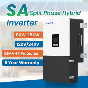 Estándar SA 8kVA 10kW Híbrido Bifásico 12kW 15kW 120V/240V 51.2V/48V MPPT 6 Paralelizable para Uso Residencial HL8K-15K-P2SA - Product Image 4