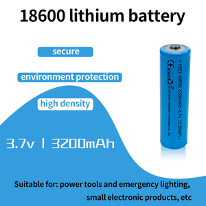 <span class=keywords><strong>18650</strong></span> 3,7 В 3200 мАч высокоскоростная цилиндрическая литий-ионная батарея 3,7 В перезаряжаемая цилиндрическая батарея - Product Image 2