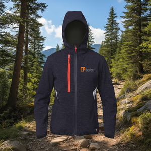 Veste Softshell Ttake noire taille XL à capuche pour activités de plein air - Product Image 3